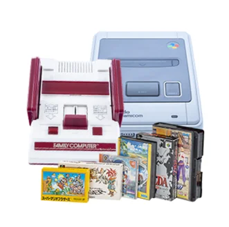 ファミコン・スーパーファミコン本体とゲームソフト